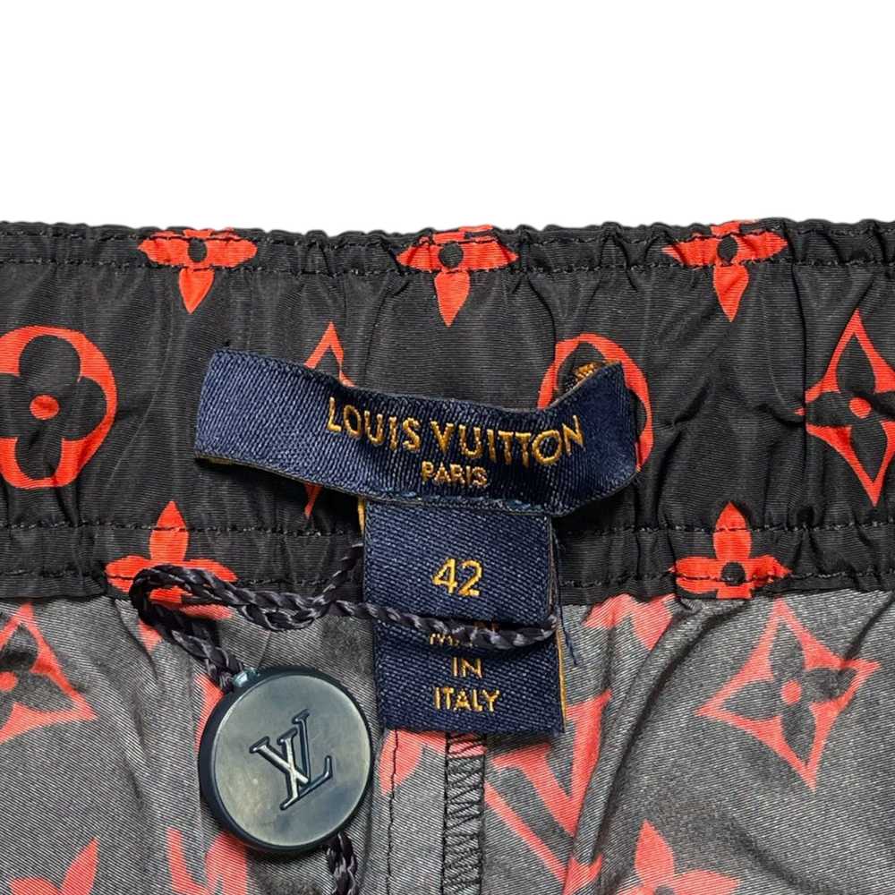 Louis Vuitton Monogram Technical Track Pants Blac… - image 4