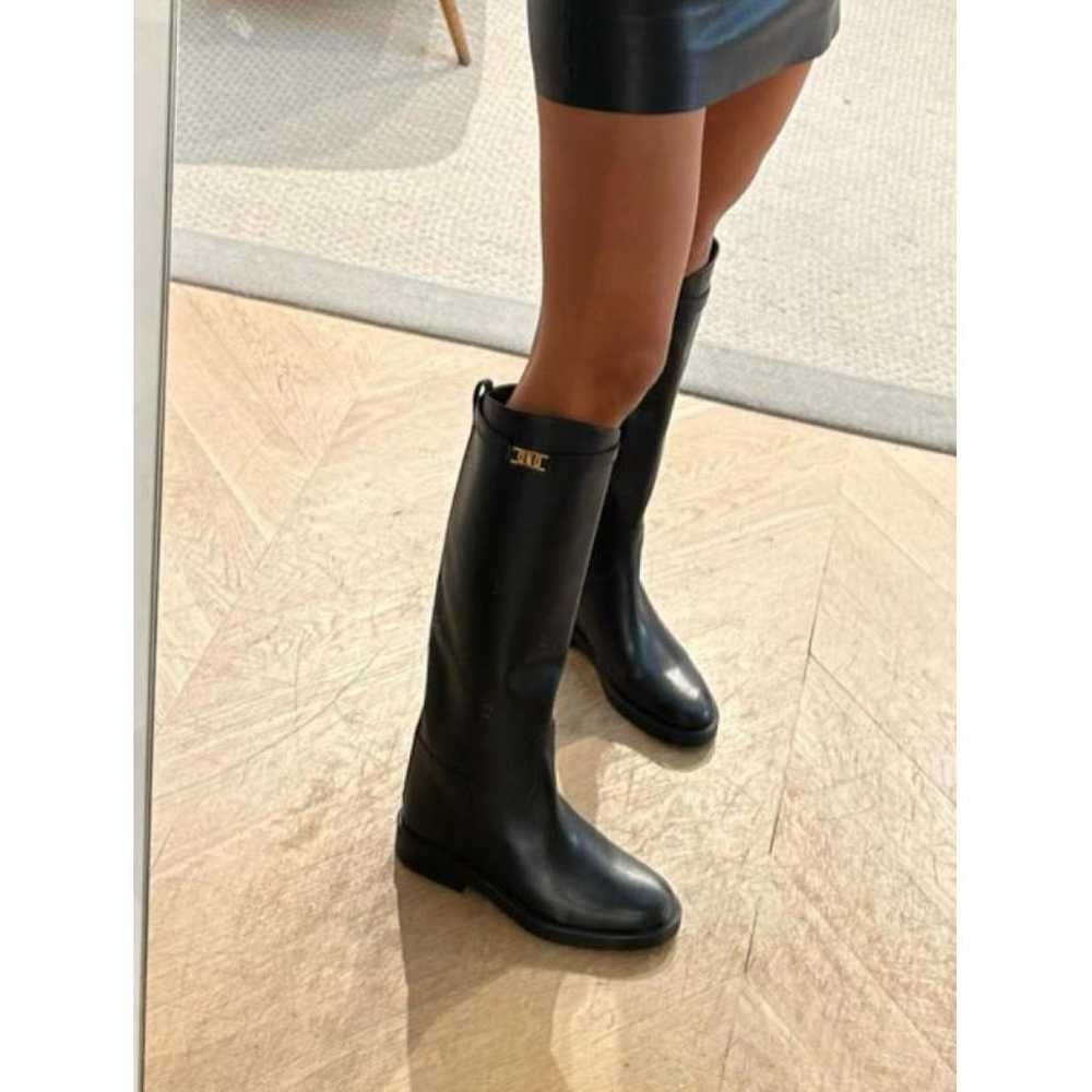 Massimo Dutti Leather riding boots - image 6