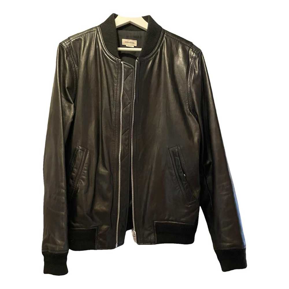 Zadig & Voltaire Spring Summer 2019 leather coat