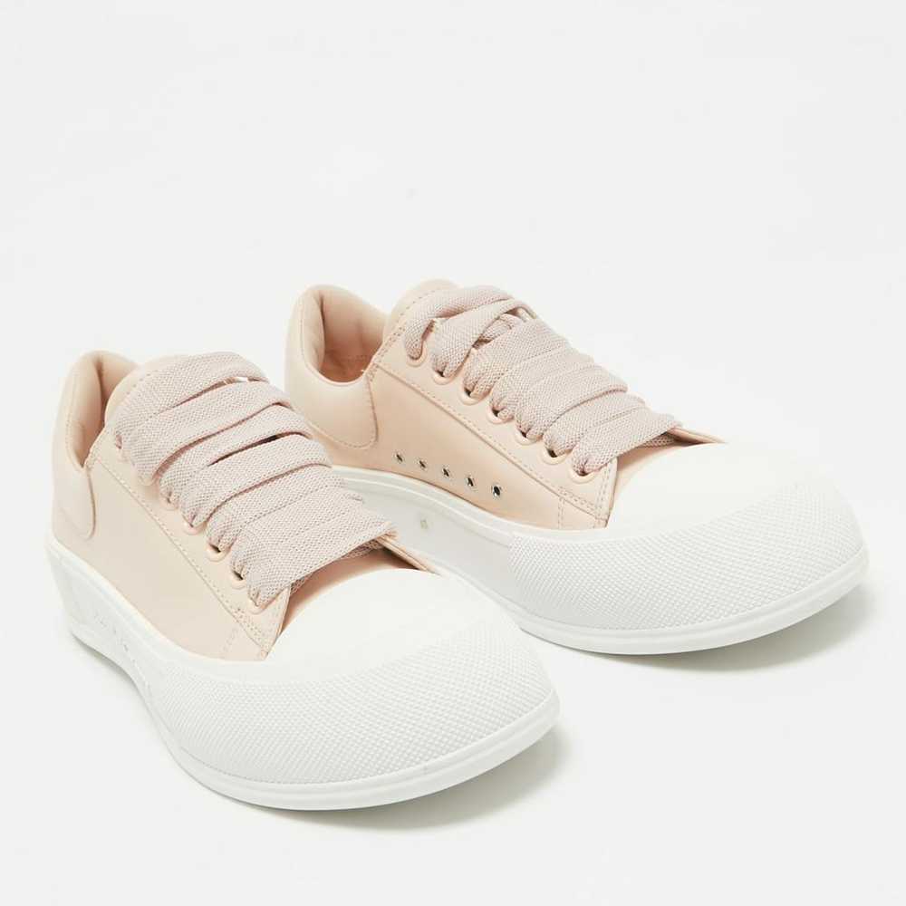 Alexander McQueen Leather trainers - image 3