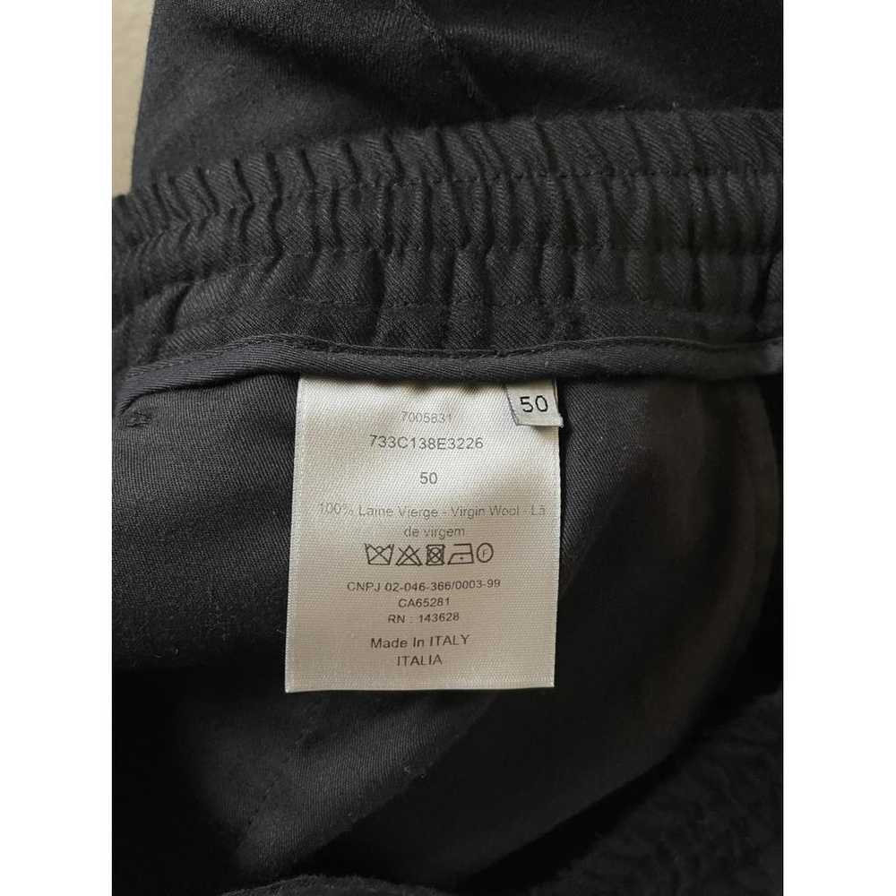 Dior Wool trousers - image 8