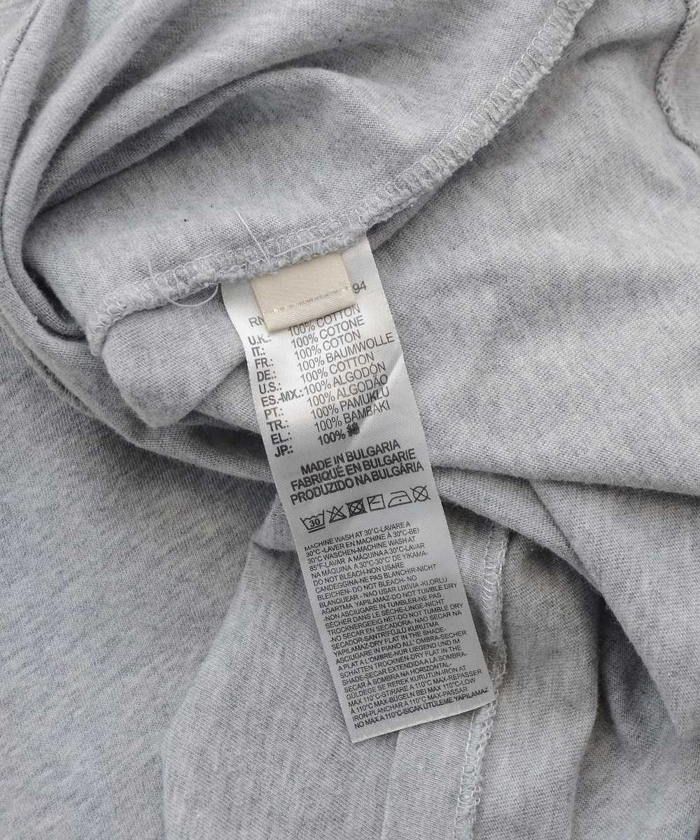 Diesel × Vintage Vintage Diesel Gray T-shirt Big … - image 8