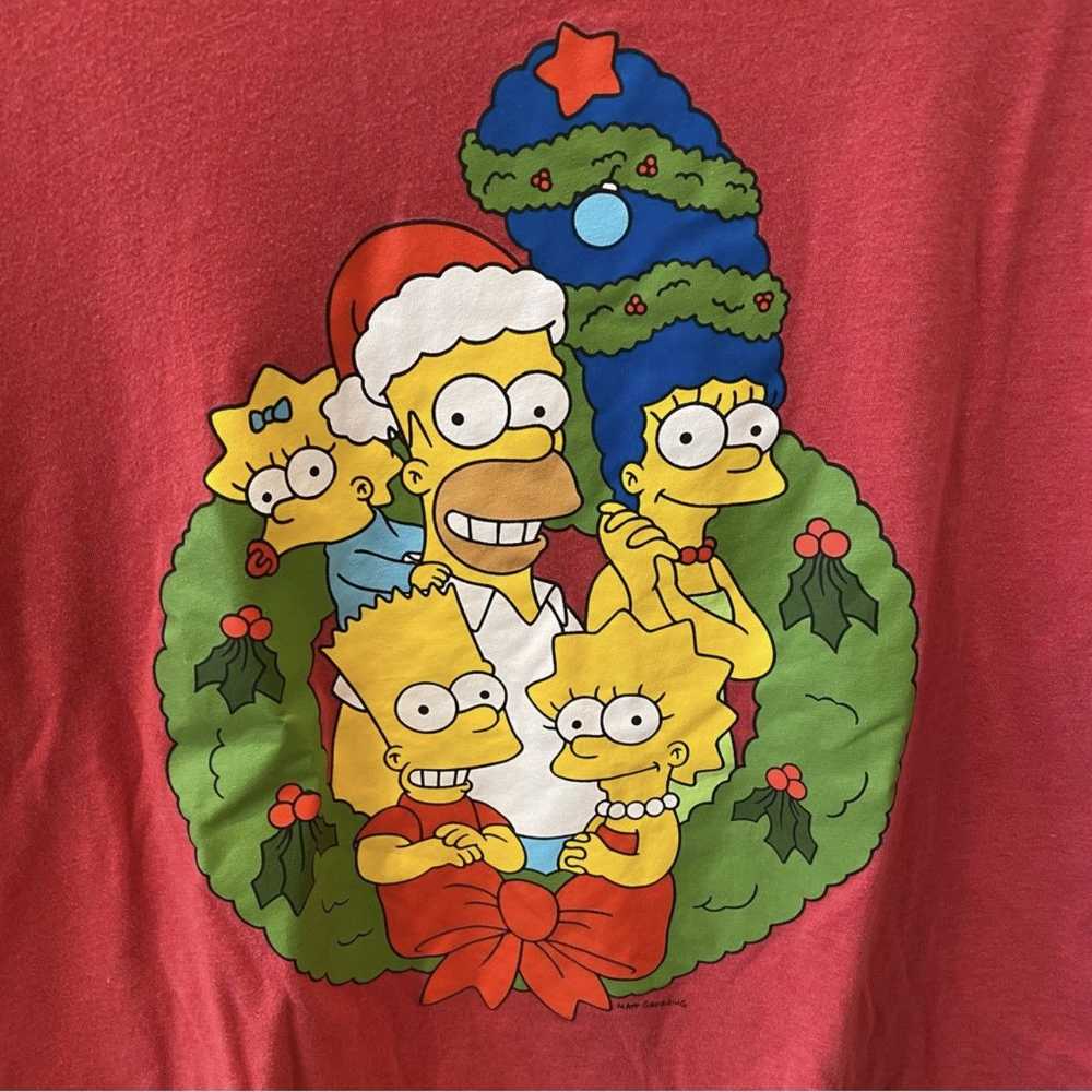 The Simpsons The Simpson’s Christmas Family TShir… - image 2