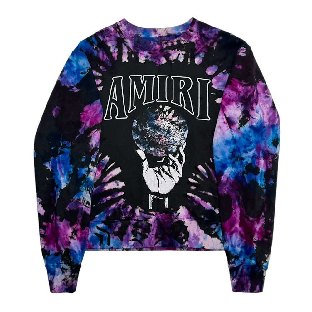 Amiri Amiri Crystal Ball Tie Dye Crewneck Sweatsh… - image 1