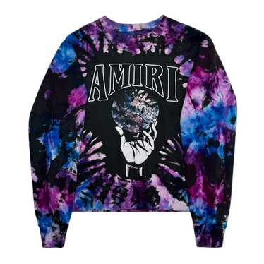 Amiri Amiri Crystal Ball Tie Dye Crewneck Sweatsh… - image 1