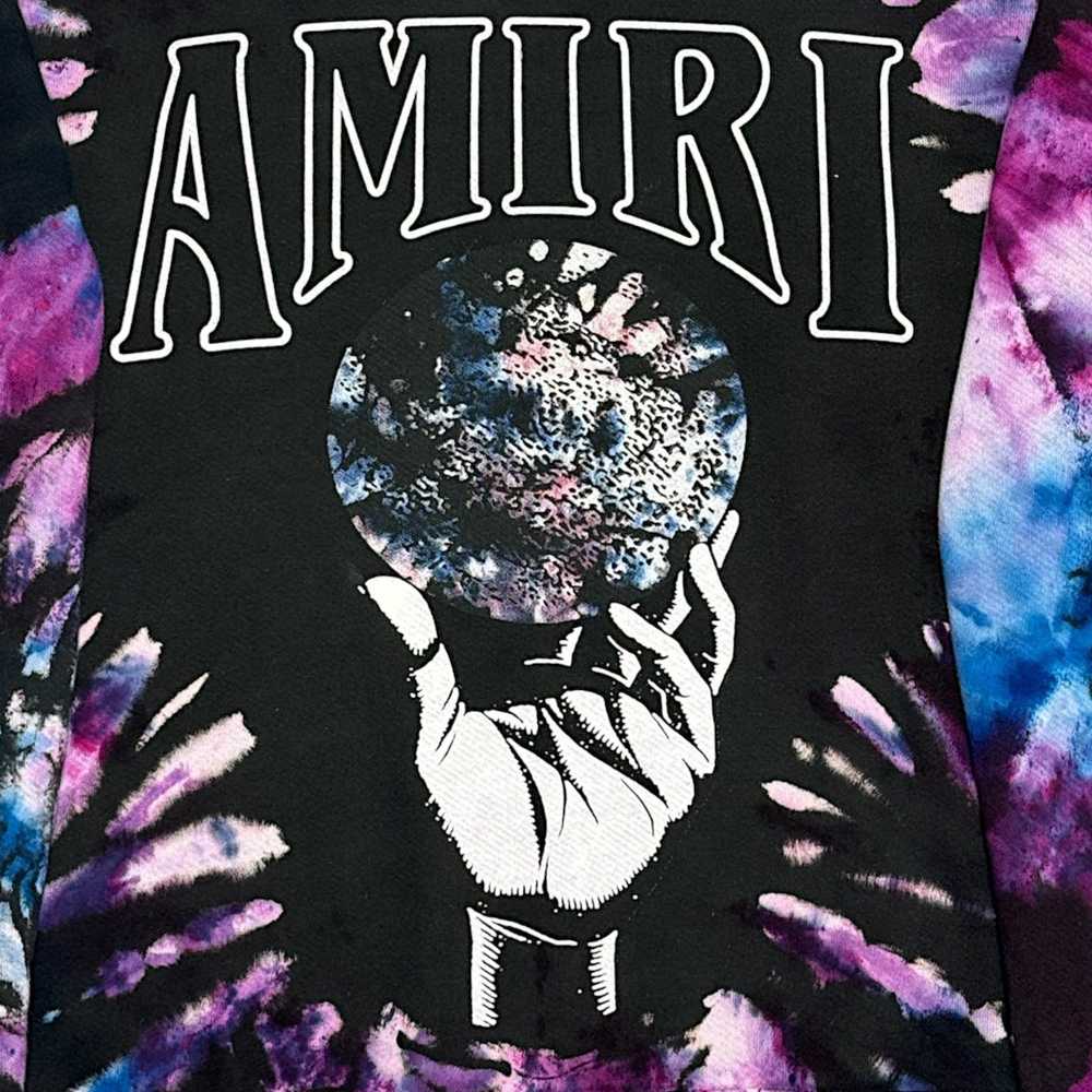 Amiri Amiri Crystal Ball Tie Dye Crewneck Sweatsh… - image 3