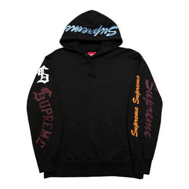 Supreme Multi Logo Hooded Sweatshirt Black