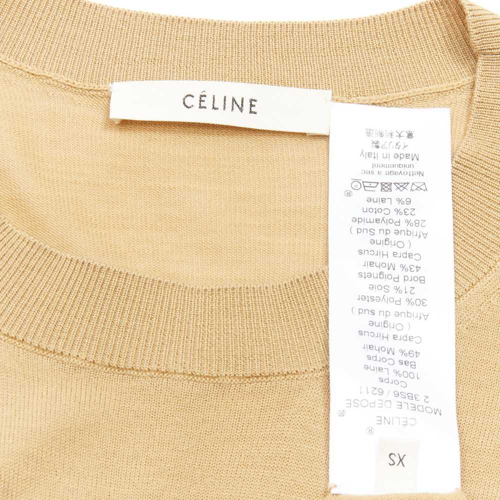 Celine OLD CELINE Phoebe Philo 100% wool mohair b… - image 8