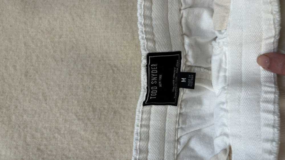 Todd Snyder White corduroy shorts - image 4