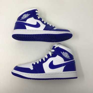 Jordan Brand Wmns Air Jordan 1 Mid Kentucky Blue