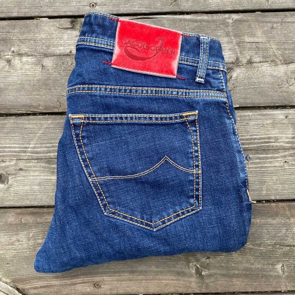 Jacob Cohen Vintage Jacob Cohen Jeans Size 34 Blu… - image 3