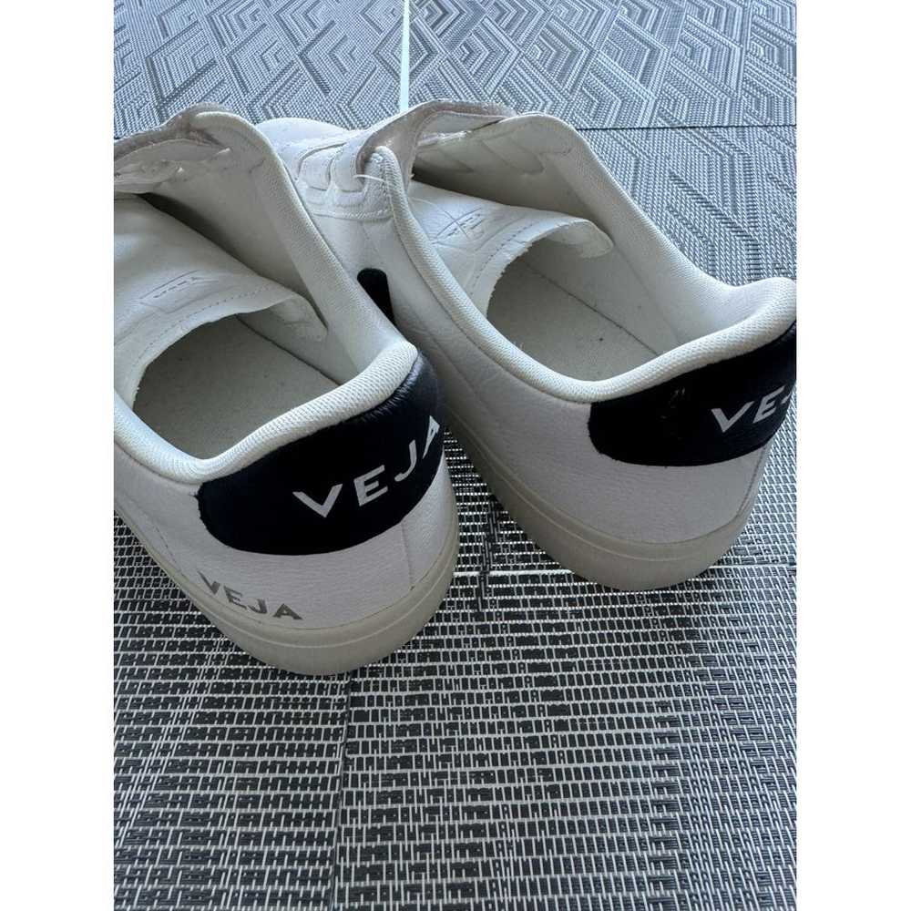 Veja Leather low trainers - image 4