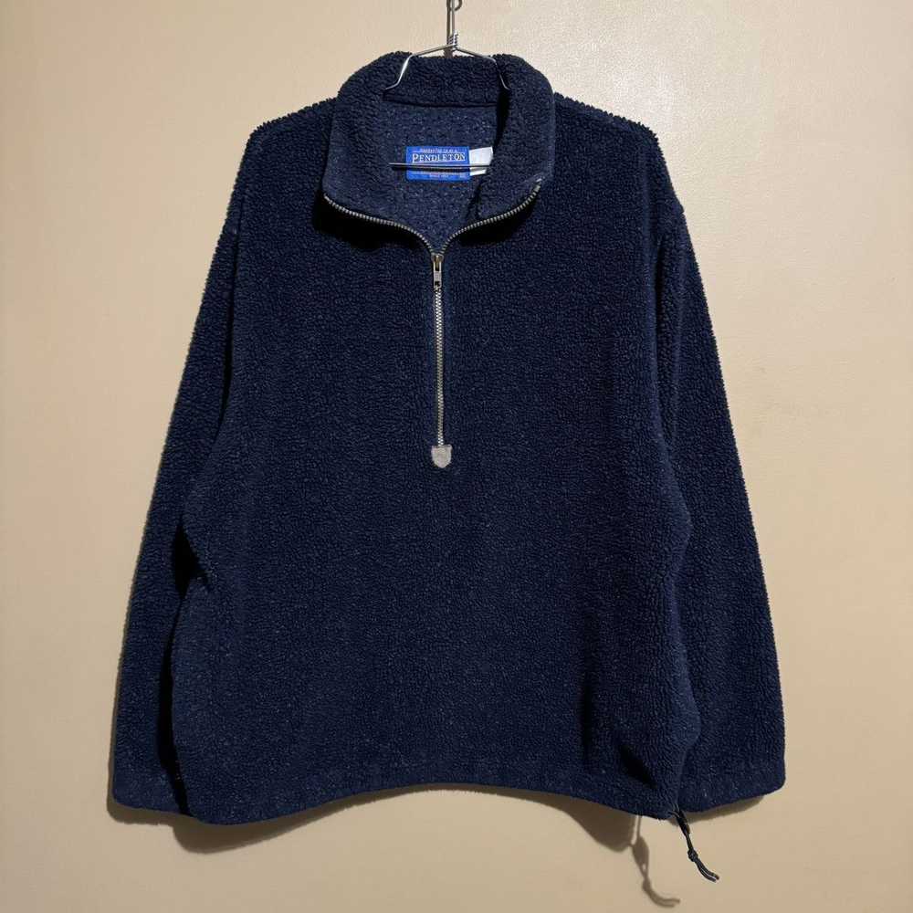 Pendleton × Vintage Pendleton Sherpa Fleece Vinta… - image 1