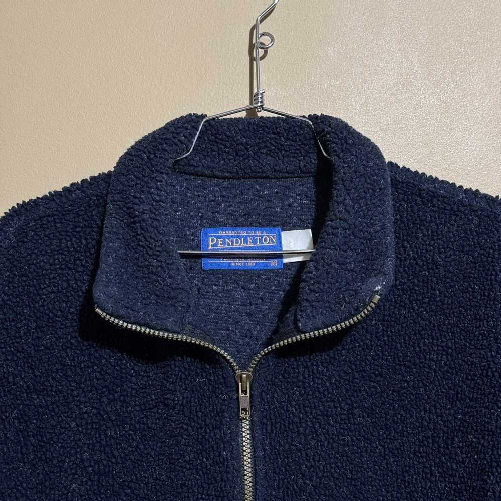 Pendleton × Vintage Pendleton Sherpa Fleece Vinta… - image 2