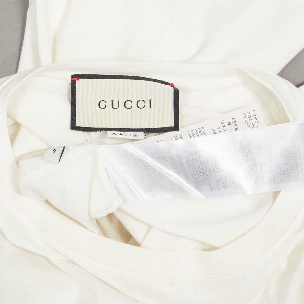 Gucci GUCCI Balancing Bear logo print round neck … - image 9