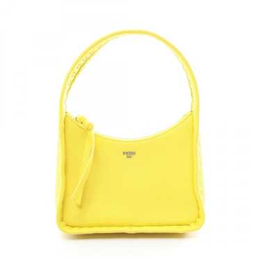 Fendi Yellow Leather Handbag (Pre-Owned) - image 1