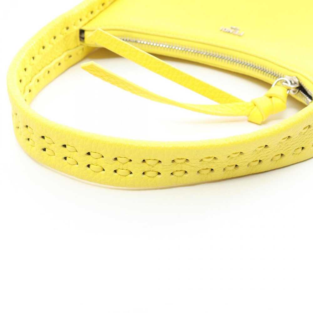 Fendi Yellow Leather Handbag (Pre-Owned) - image 4