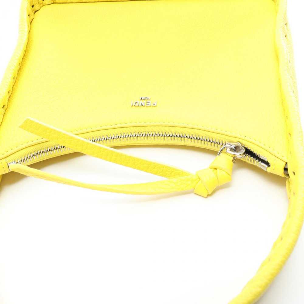 Fendi Yellow Leather Handbag (Pre-Owned) - image 5