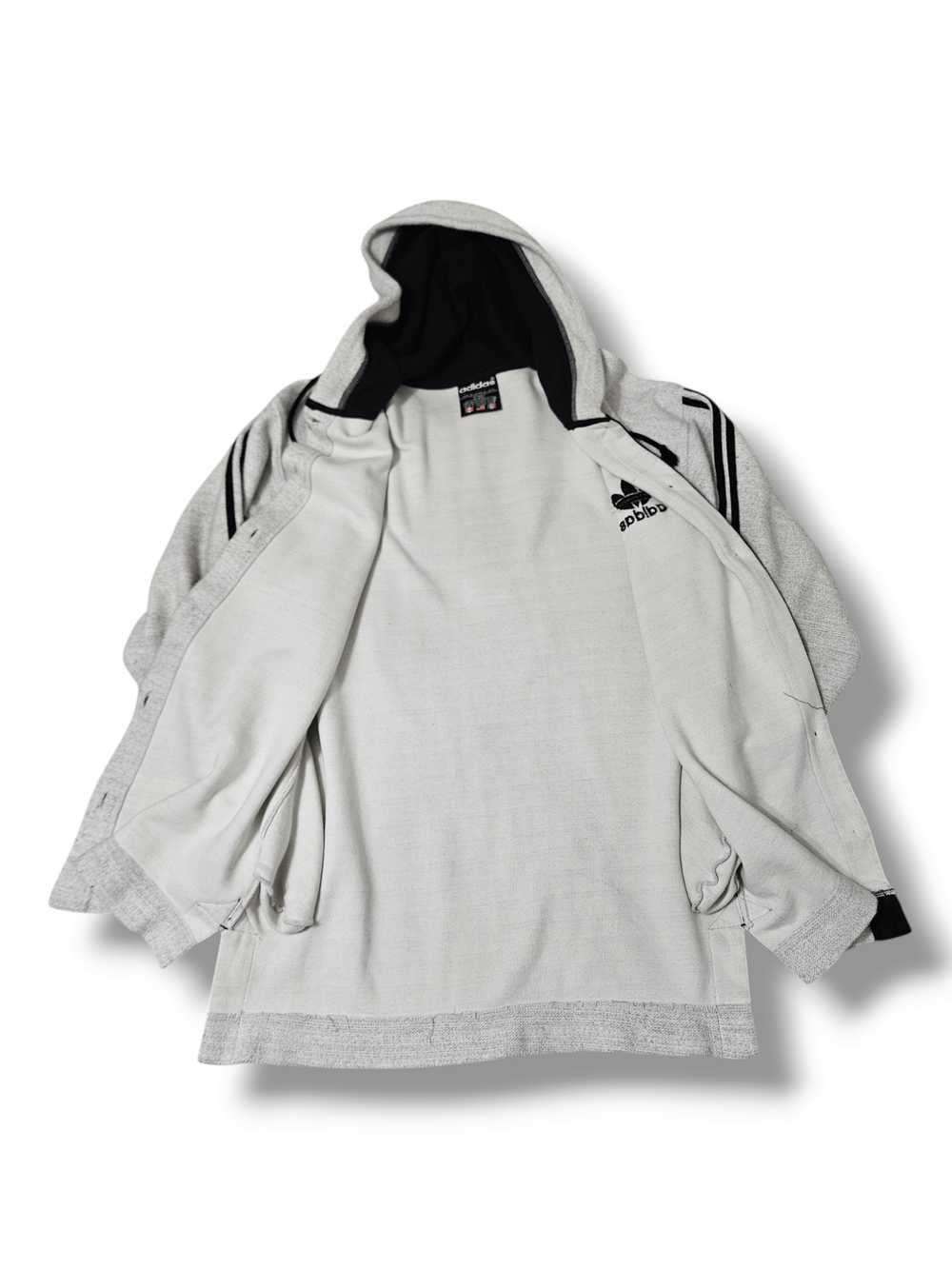 Adidas Adidas 90s Jacket Button Up Rare Hoodie Si… - image 3