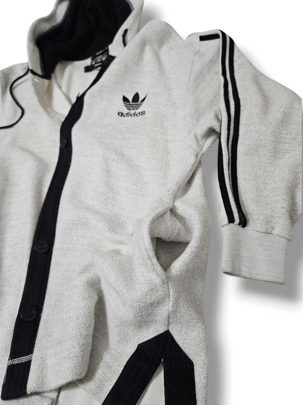 Adidas Adidas 90s Jacket Button Up Rare Hoodie Si… - image 4