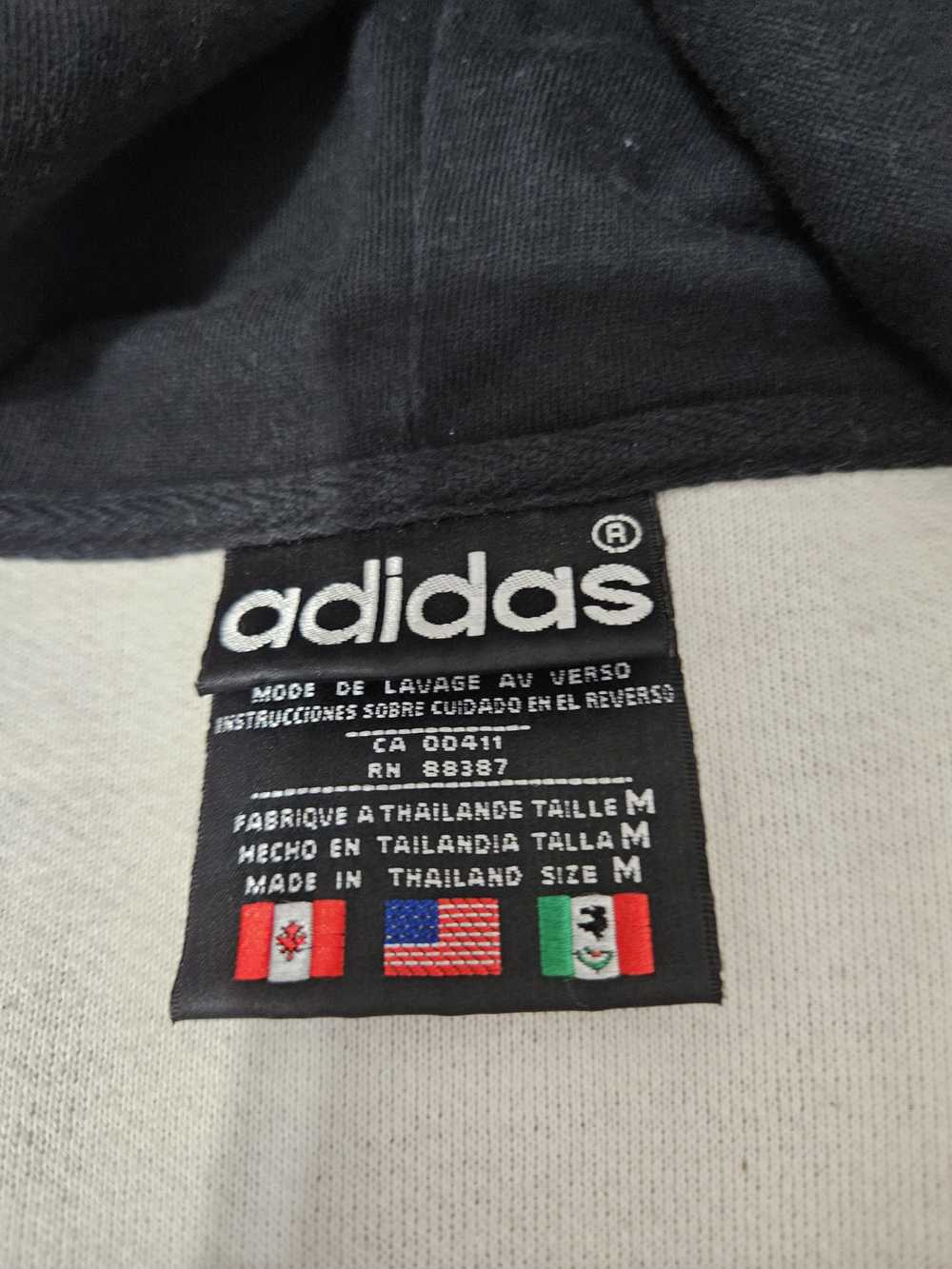 Adidas Adidas 90s Jacket Button Up Rare Hoodie Si… - image 6