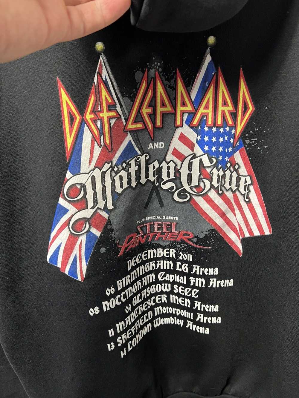 Def Leppard × Rock T Shirt × Vintage Vintage Def … - image 3