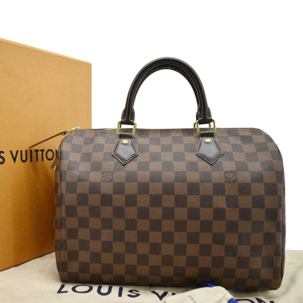 Louis Vuitton Speedy cloth satchel - image 3