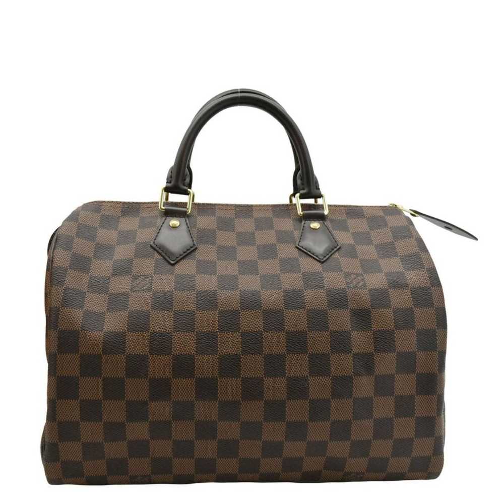 Louis Vuitton Speedy cloth satchel - image 4