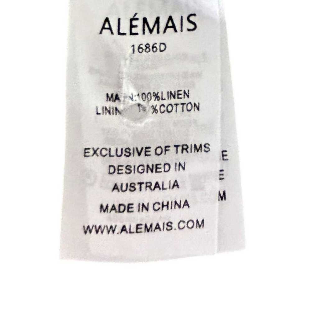 Alémais Linen mid-length dress - image 10