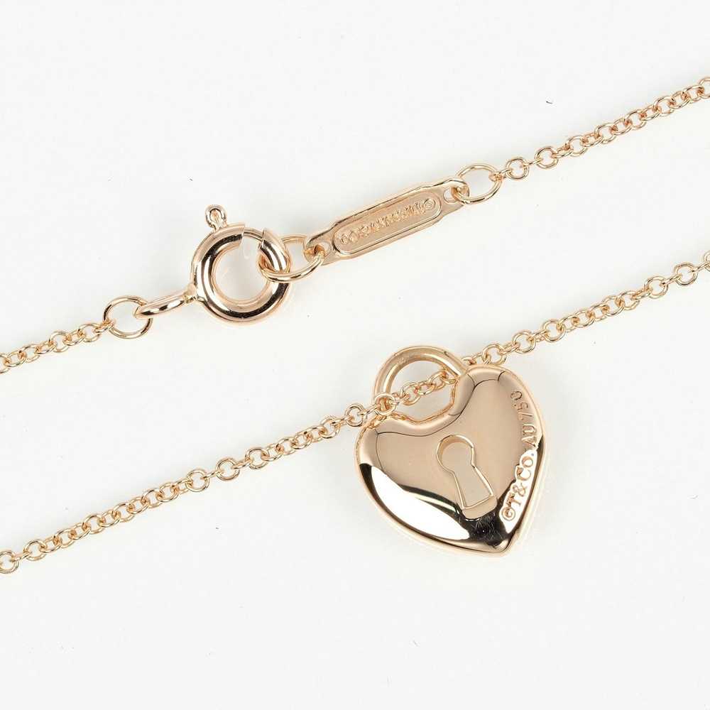 Tiffany & Co. Tiffany TIFFANY&Co. Heart Lock Neck… - image 5