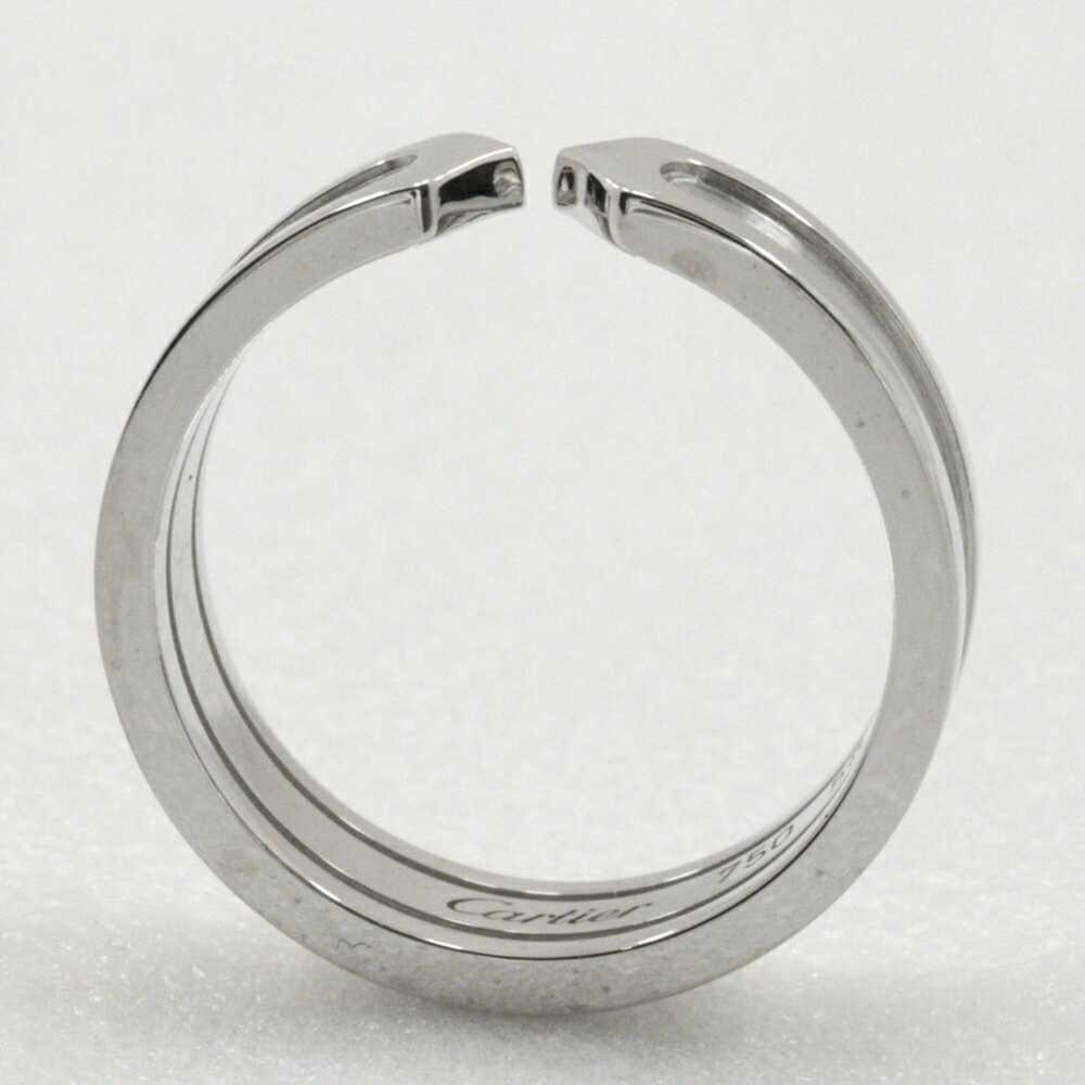 Cartier Cartier C2 size 18 ring 2C K18 white gold… - image 3