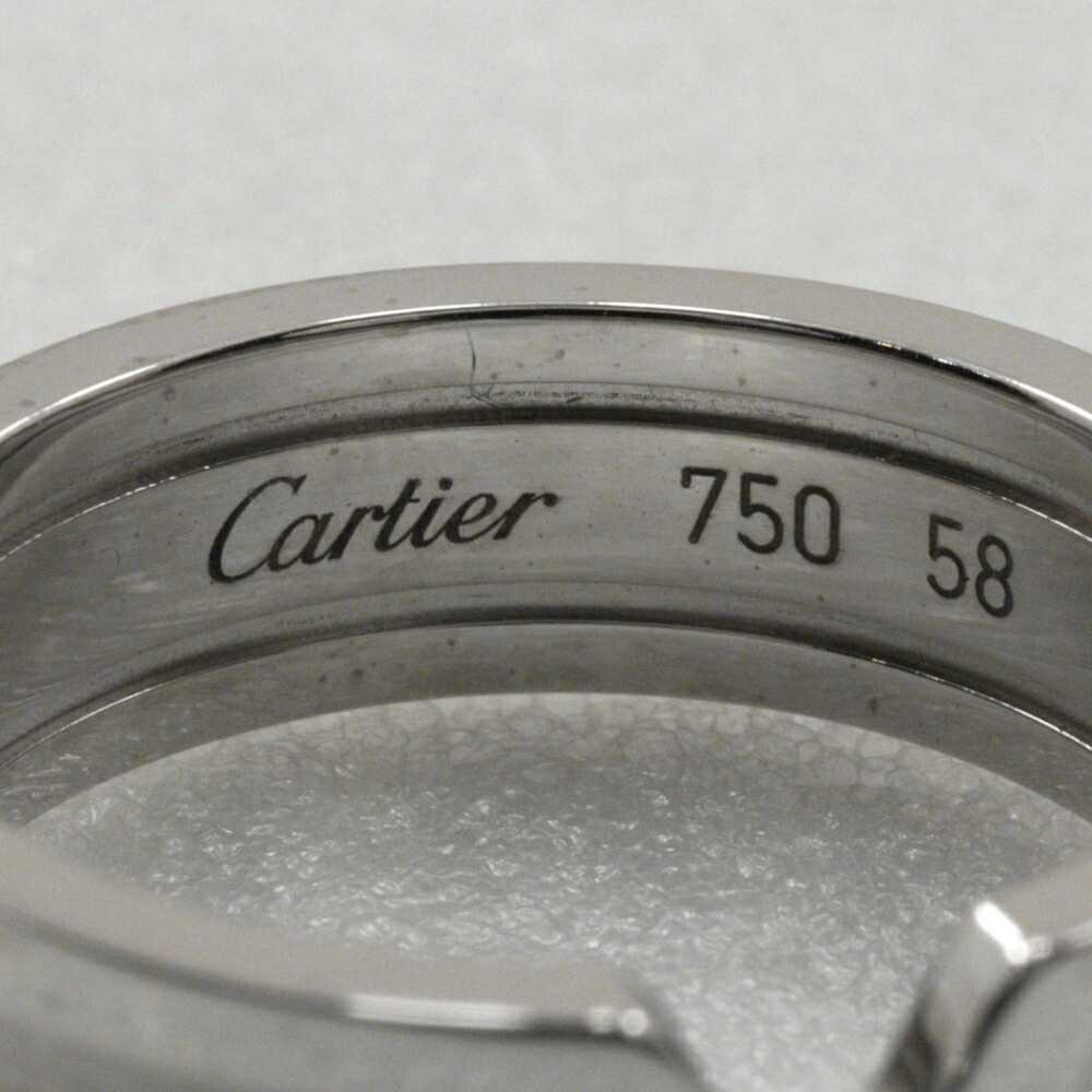 Cartier Cartier C2 size 18 ring 2C K18 white gold… - image 6