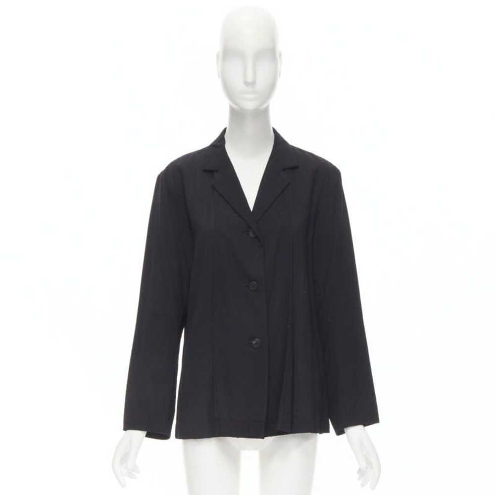 Issey Miyake ISSEY MIYAKE lightweight wool nylon … - image 3