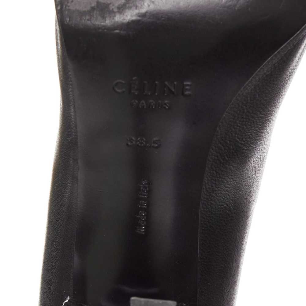 Celine OLD CELINE Phoebe Philo black leather ankl… - image 9