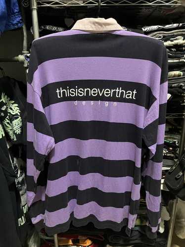 Thisisneverthat Thisisneverthat Striped Rugby Shir