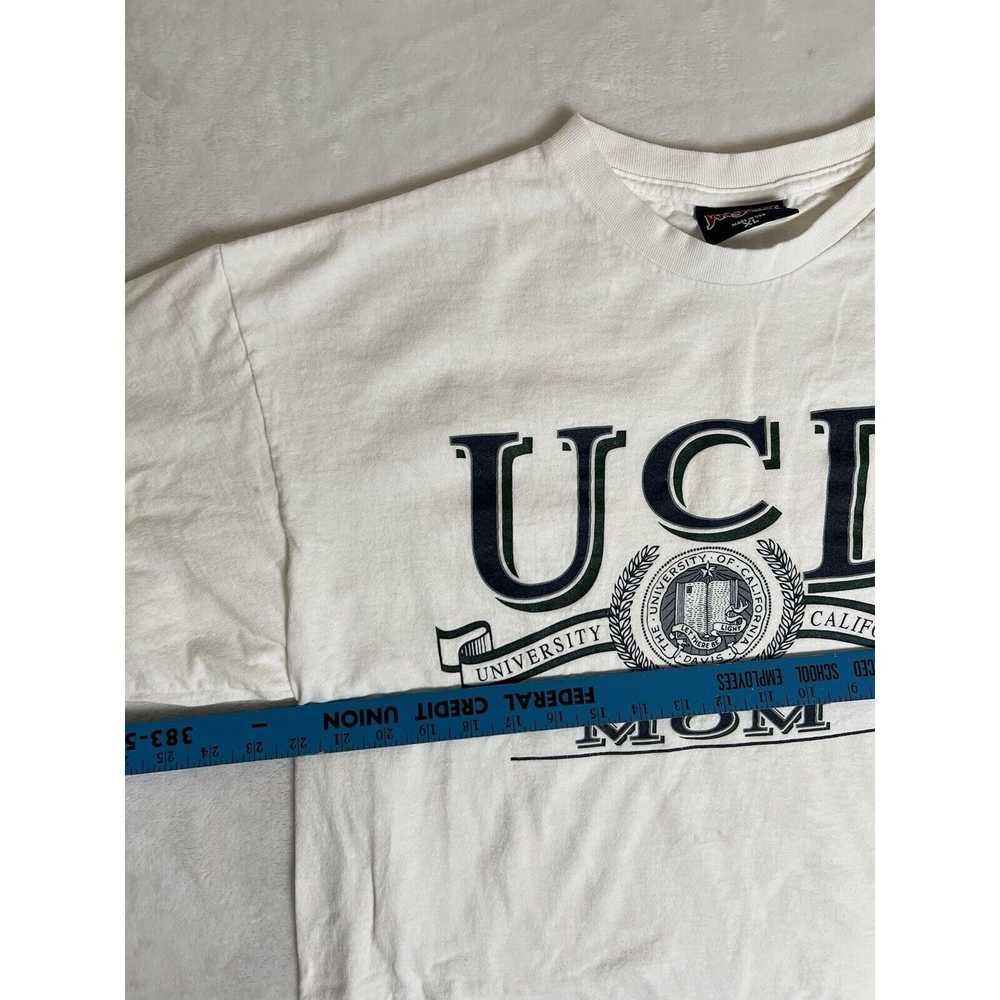 Jansport Vintage UC Davis Mom T-Shirt Size XL Mad… - image 6