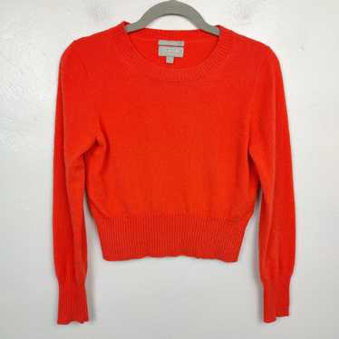 J.Crew J Crew Cashmere Sweater Womens XS Orange Re