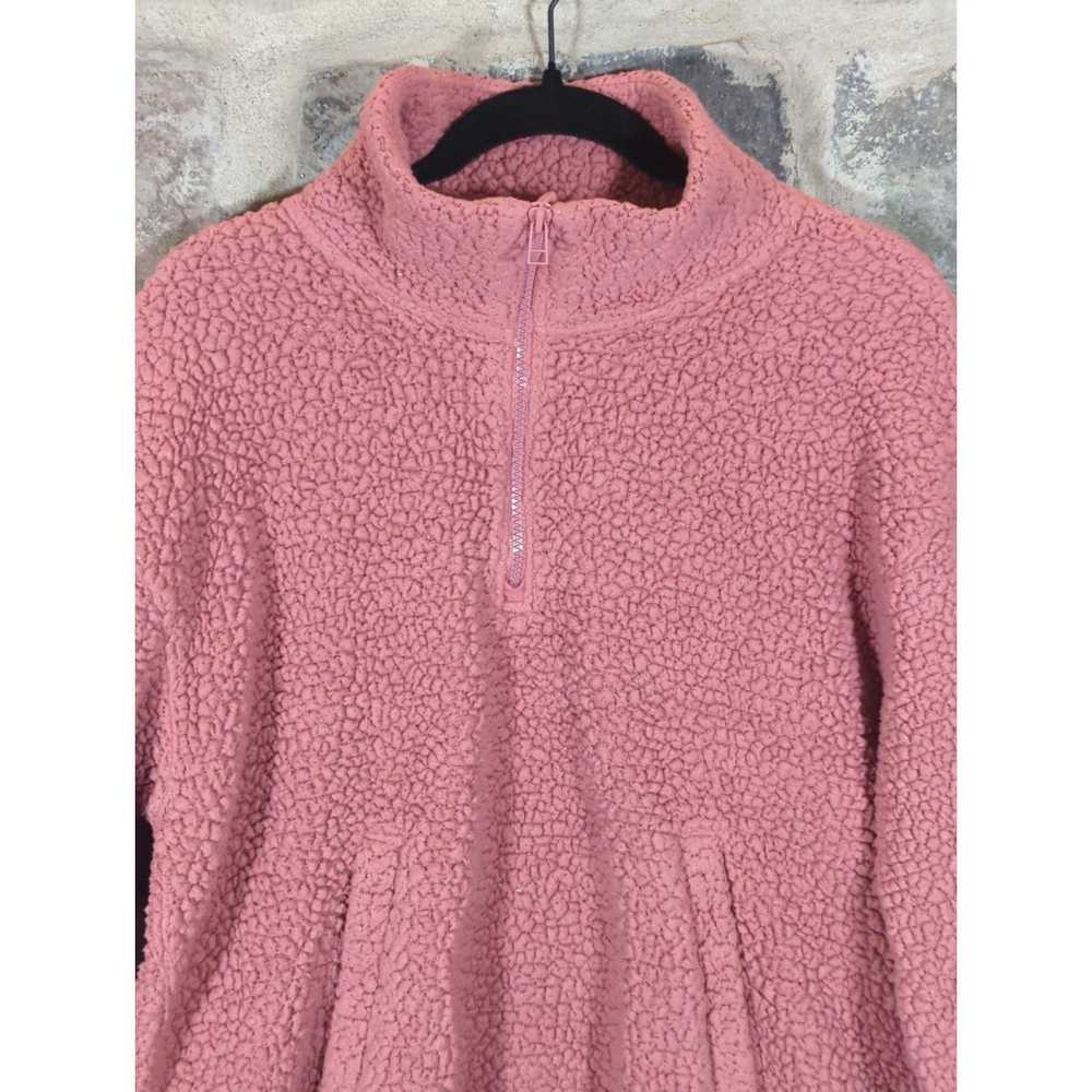 Old Navy Old Navy Top Woman's Medium Pink Fleece … - image 2