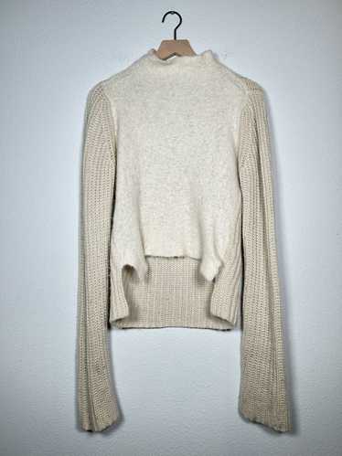 Ann Demeulemeester 00’s Hybrid Reversible Mohair C