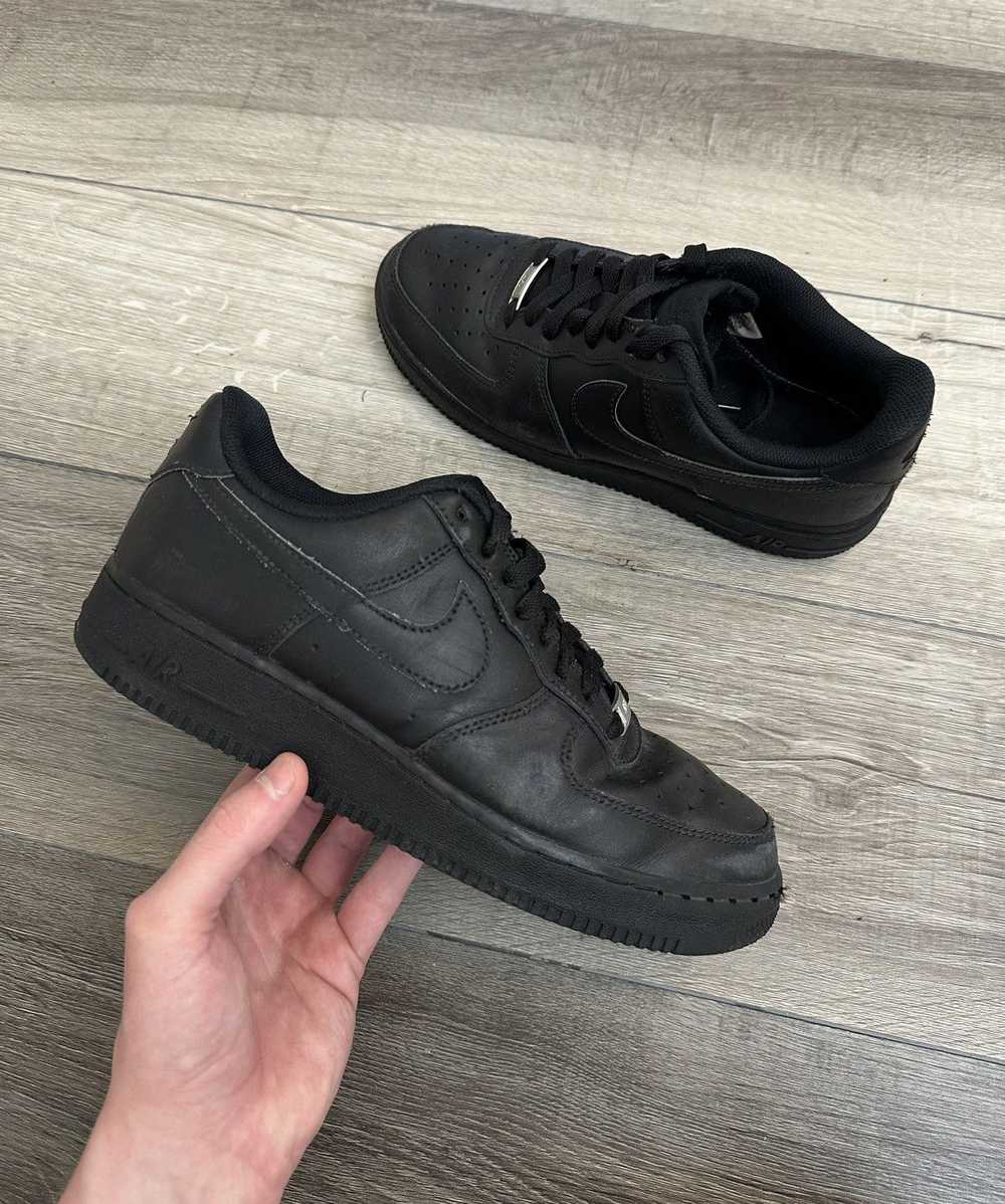 Nike Nike Black AF1 Low Sz. 8.5 Airforce 1 - image 5