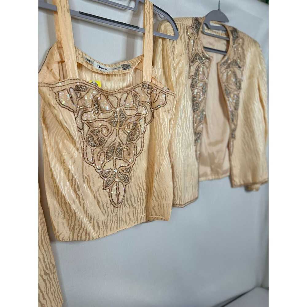 Vintage Vintage D'ore Women's 3 Piece Embroidered… - image 11