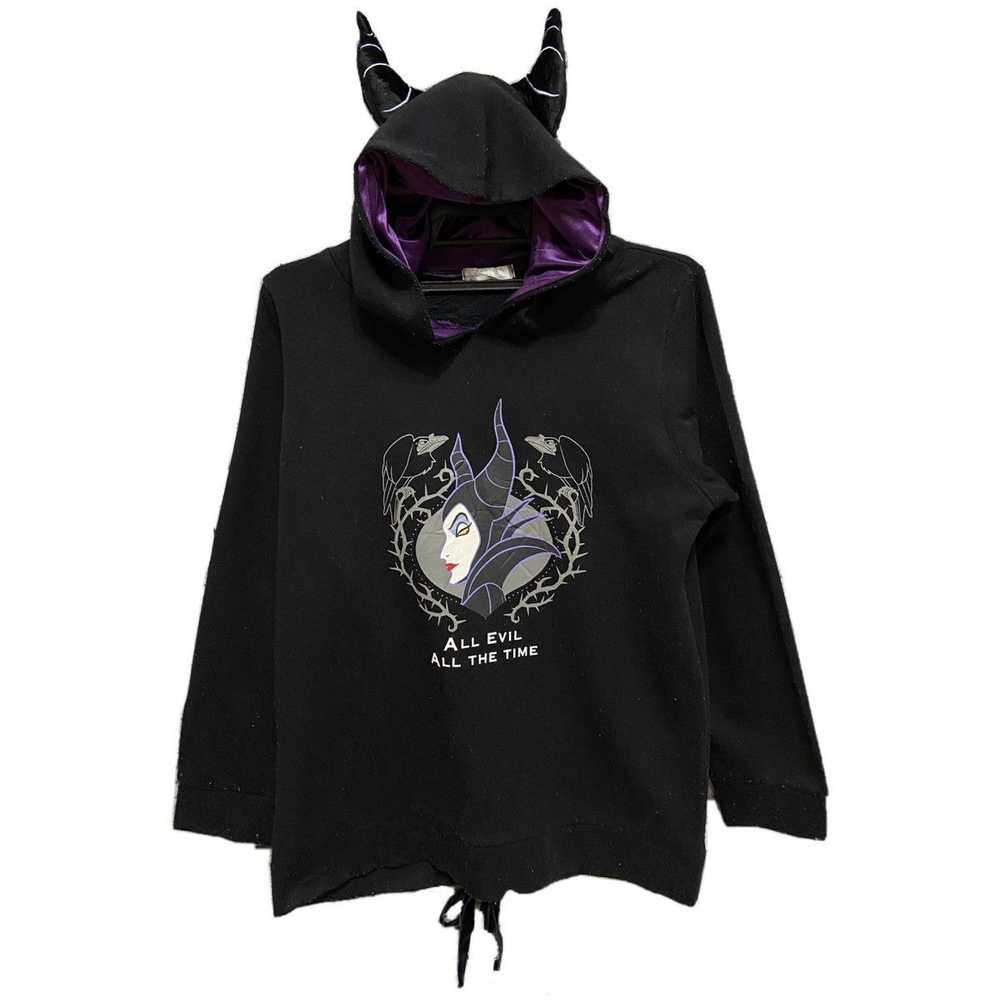 Disney × Movie Maleficent hoodie big cartoon logo - image 1