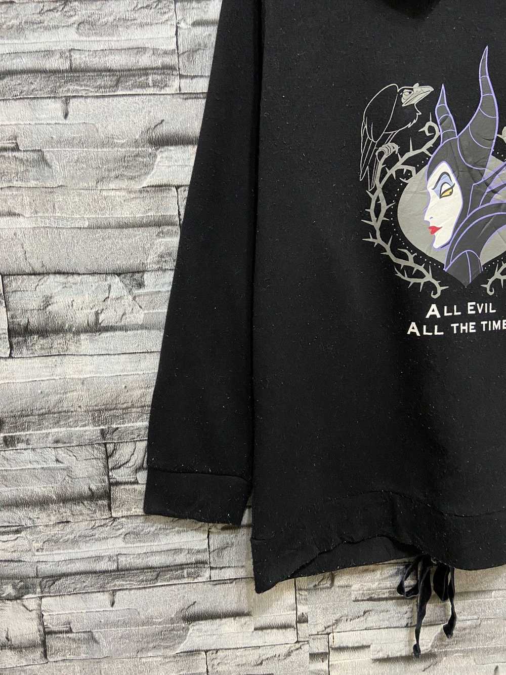 Disney × Movie Maleficent hoodie big cartoon logo - image 5