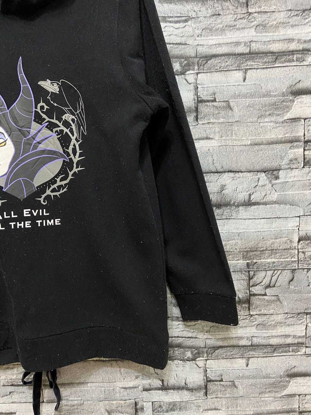 Disney × Movie Maleficent hoodie big cartoon logo - image 6