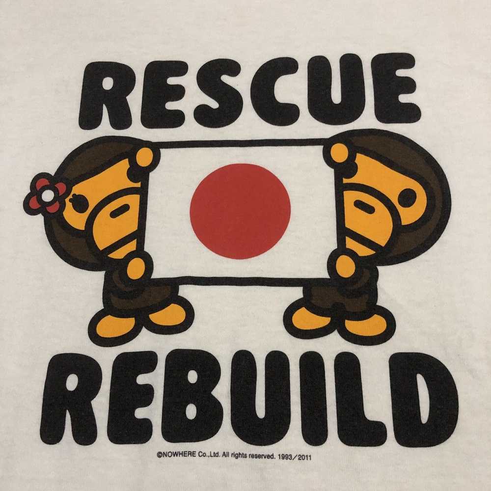 Bape × Nigo Baby Milo Rescue Rebuild Tee (2011) - image 3