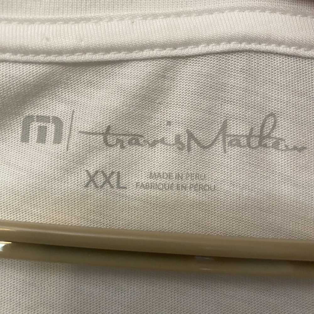 Travis Mathew NWT Travis Mathew White M Logo T Sh… - image 5