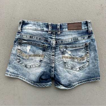 Bke Buckle BKE Payton Distressed Jean Shorts Size 