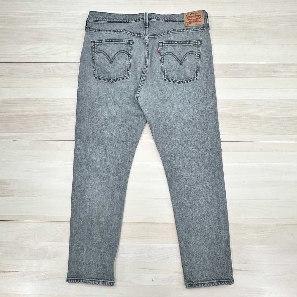 Levi's Levi's 501T Tapered Leg Jeans - Measures: … - image 2