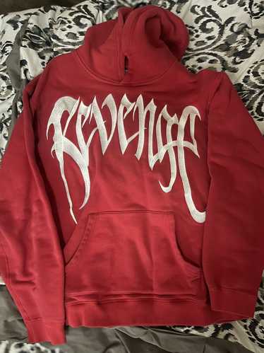 Revenge Revenge Embroidered “Arch Logo” Hoodie