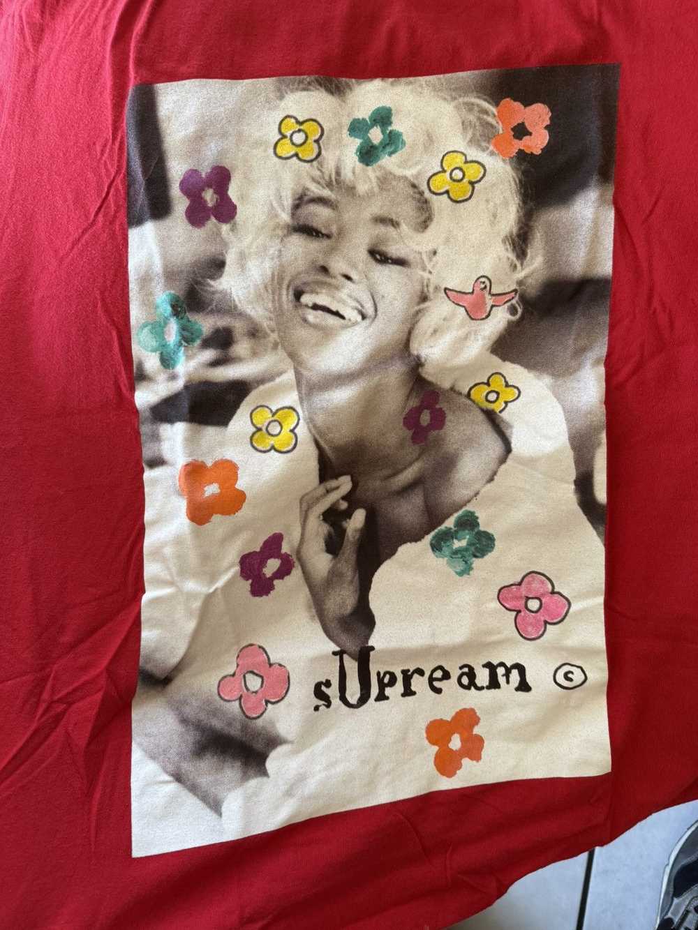 Supreme Supreme Red Naomi Tee - image 1